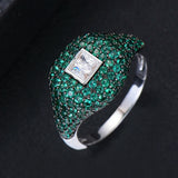 Spring Collection Stackable Rings Women Dubai Bridal Statement Ring