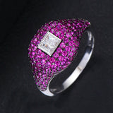 Spring Collection Stackable Rings Women Dubai Bridal Statement Ring