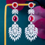 Indian Kundan Engagement Earring For Women Wedding Party