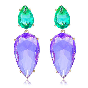 Bohemian Geometric Water Drop Earrings for Women