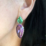 Bohemian Geometric Water Drop Earrings for Women