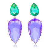 Bohemian Geometric Water Drop Earrings for Women