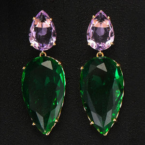 Bohemian Geometric Water Drop Earrings for Women