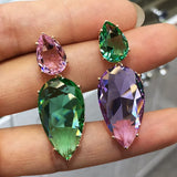 Bohemian Geometric Water Drop Earrings for Women