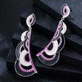 Feather Long Earrings Bohemian Beach Jewelry Dubai Gift Brincos Female