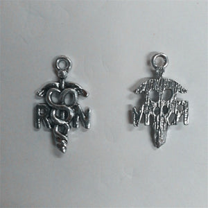 200pcs Tibetan Charms Letter Sticks DIY Jewelry Pendant Necklace Bracelet