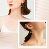 Custom Name Drop Dangle Earrings - Personalized Stainless Steel Jewelry
