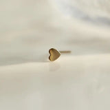 14k Nose Ring Stud 20 Gauge L-Shaped Nose Piercing Jewelry