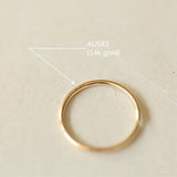 14k Nose Hoop Ring for Small Nose Piercings