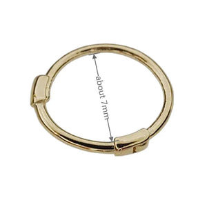 Trendy 9k Mini Earrings for Women Jewelry