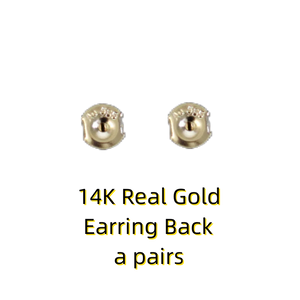 Butterfly Earring Locks 14k Earring Backs for Jewelry Making
