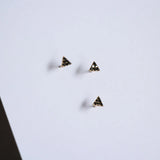 9k Crystal Stud Earring Mini Dainty Women Gift Bridesmaid