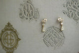 Crystal Studded Dainty Earrings for Women Minimal Style Gift