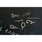 Grilgold 9k Ins Digital Pendant for Careful Girl
