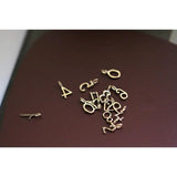 Grilgold 9k Ins Digital Pendant for Careful Girl