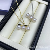 SOUTH SEA ROUND PEARL PENDANT NECKLACE