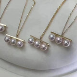 SOUTH SEA ROUND PEARL PENDANT NECKLACE
