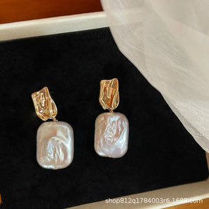 South Sea Baroque Pearl Earrings 925S