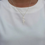 Personalized Name Engraved Discs Chokers Monogram Valentine Necklace