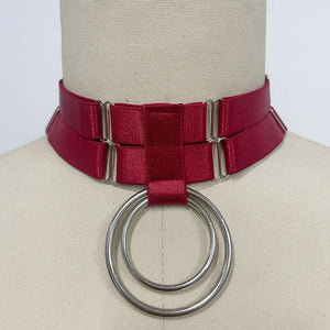 Gothic Punk Style Necklace Pendant Choker Collar for Women