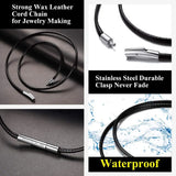 Men Women Braided Rope Necklace Waterproof