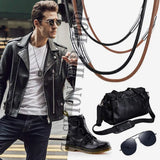 Men Women Braided Rope Necklace Waterproof
