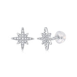 D Moissanite Stud Earrings 925 Sterling Silver Jewelry Hot Sell