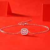 Moissanite 925 Silver Women's Diamond Bracelet D VVS1