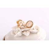 Stone Rhinestone Geometric Clip on Earrings for Women