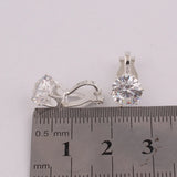 GRACE JUN Small Round Clip on Earrings for Girl Kid Party Charm