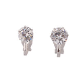GRACE JUN Small Round Clip on Earrings for Girl Kid Party Charm