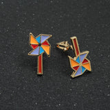 Animal Fruit Enamel CZ Clip-on Earrings for Women Party Prom