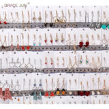 Rhinestone Pearl Clip-On Earrings for Women No Pierced Earrings