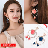 Grace Jun Rhinestone Pearl Clip Earrings for Women No Piercing