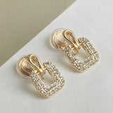 Korea Style Geometric Heart Butterfly Clip-on Earrings for Women