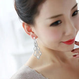 Tassel Dangle Drop Earrings for Women Party Wedding