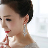 Tassel Dangle Drop Earrings for Women Party Wedding