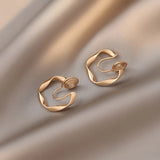 GRACE JUN Hoop Clip Earrings Party Hypoallergenic Ear Clip Gift