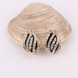 GRACE JUN Flame Shape Clip-on Earrings for Women