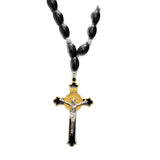 Orthodox Church Rosary Cross Pendant Jesus Christ Ornament