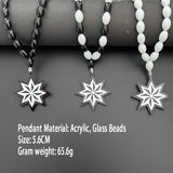 Religious Muslim Necklace Car Rear View Mirror Hang Pendant