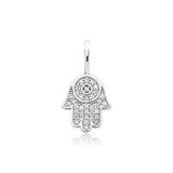 925 Silver Hand Pendant Iced Out CZ Hip Hop Jewelry