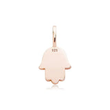 925 Silver Hand Pendant Iced Out CZ Hip Hop Jewelry