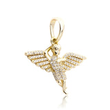 Silver Angel Pendant Necklace 925 Sterling Silver Women Jewelry