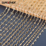 DIY Chain 18k Plated Copper Charm Jewelry Making Finding