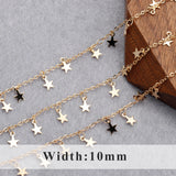 DIY Chain 18k Rhodium Plated Copper Charm Jewelry Making