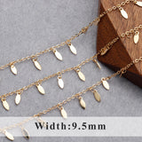 DIY Chain 18k Rhodium Plated Copper Charm Jewelry Making