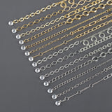 DIY Thin Chain 18K Rhodium Plated Copper 3m