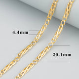 DIY Chain 18k Rhodium Plated Copper for Jewelry Making