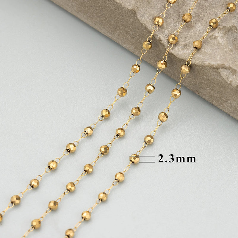 C379 Stainless Steel Chain Nickel Free 1m/lot